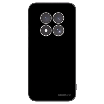 Picasee silikonowe czarne etui na Xiaomi Redmi Note 15 Pro 4G - Black Bliss