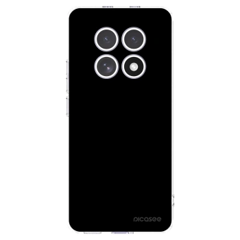 Picasee silikonowe przeźroczyste etui na Xiaomi Redmi Note 15 - Black Bliss