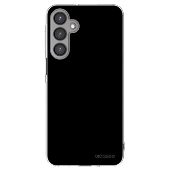 Picasee silikonowe przeźroczyste etui na Samsung Galaxy A16 4G - Black Bliss