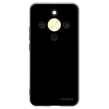 Picasee silikonowe czarne etui na Honor Magic8 Lite 5G - Black Bliss