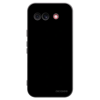 Picasee silikonowe czarne etui na Google Pixel 10a - Black Bliss