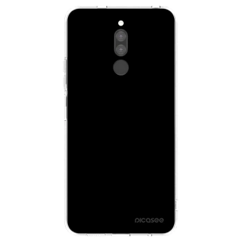 Picasee silikonowe przeźroczyste etui na Xiaomi Redmi 8 - Black Bliss