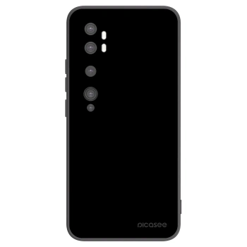 Picasee silikonowe czarne etui na Xiaomi Mi Note 10 (Pro) - Black Bliss