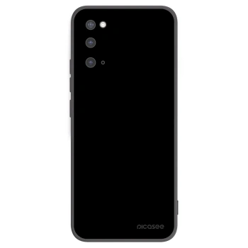 Picasee silikonowe czarne etui na Samsung Galaxy S20 G980F - Black Bliss