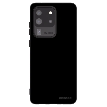 Picasee silikonowe czarne etui na Samsung Galaxy S20 Ultra 5G G988F - Black Bliss