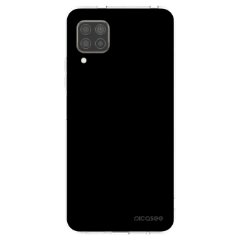 Picasee silikonowe przeźroczyste etui na Huawei P40 Lite - Black Bliss
