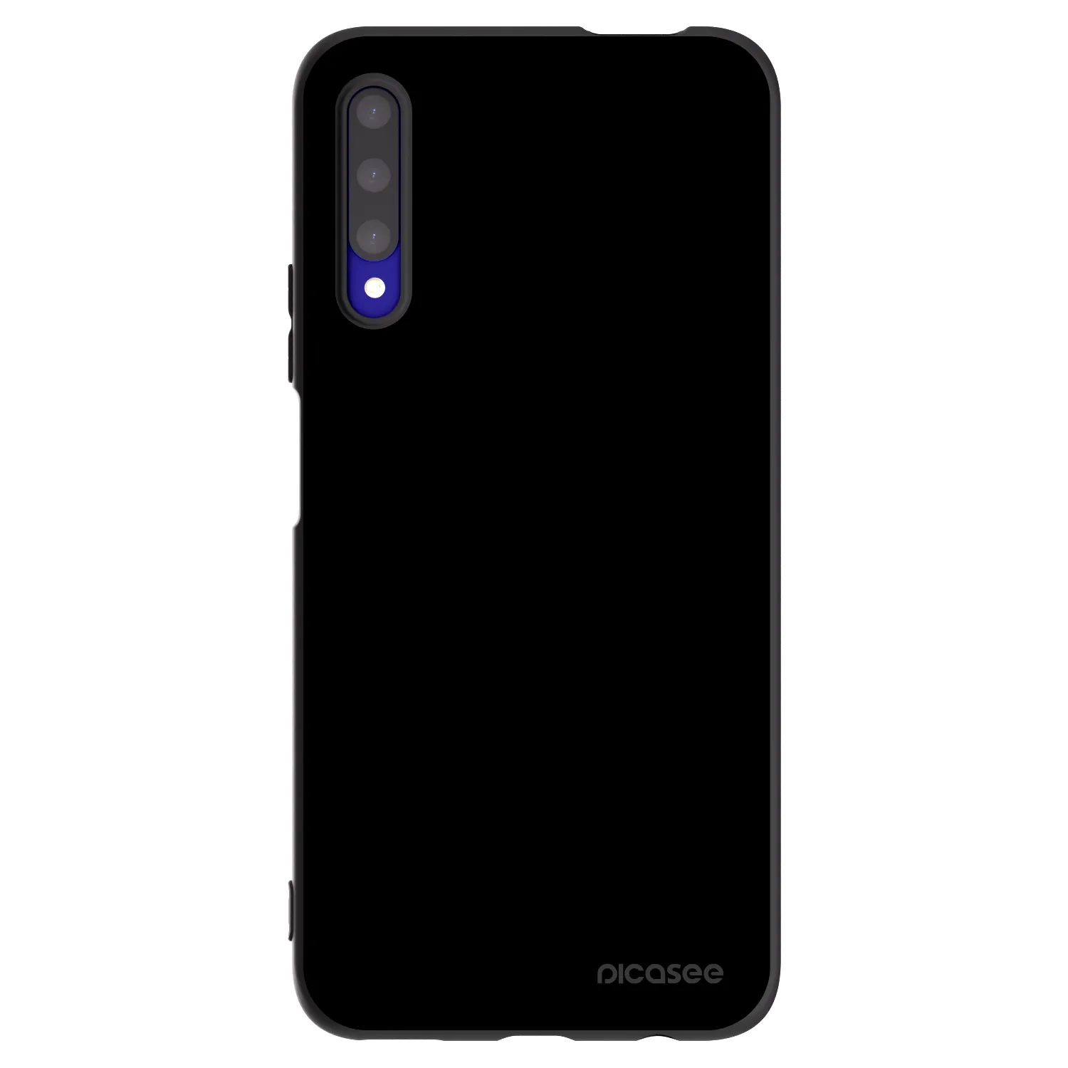 Picasee silikonowe czarne etui na Honor 9X Pro - Black Bliss