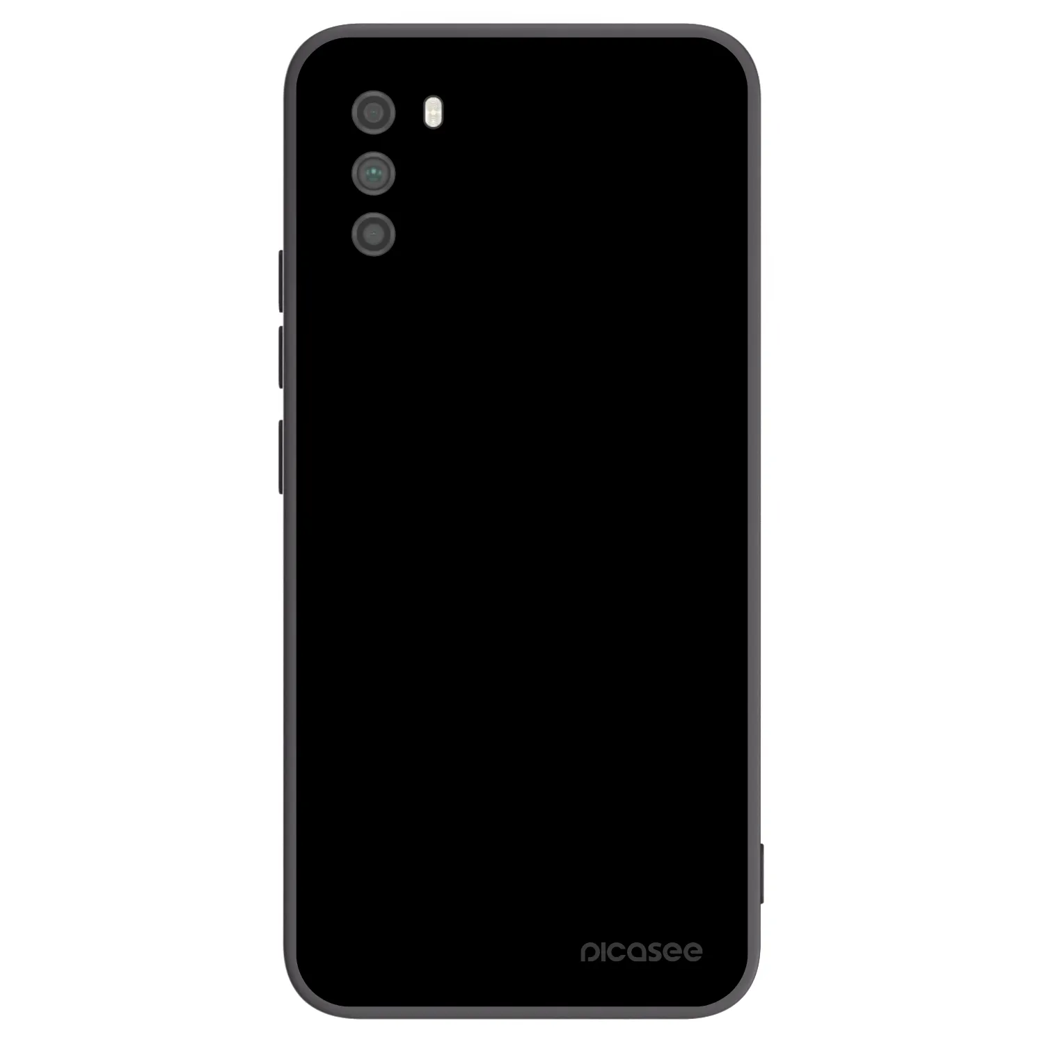 Picasee silikonowe czarne etui na Xiaomi Poco M3 - Black Bliss