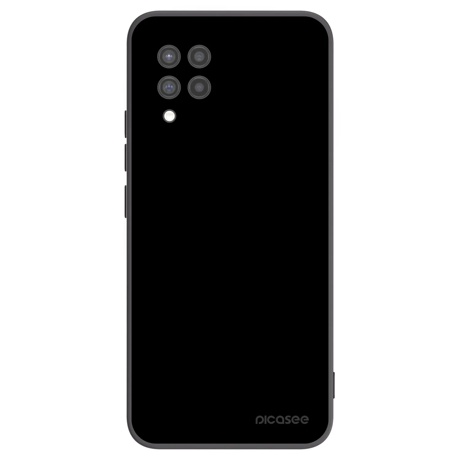Picasee silikonowe czarne etui na Samsung Galaxy A42 A426B - Black Bliss