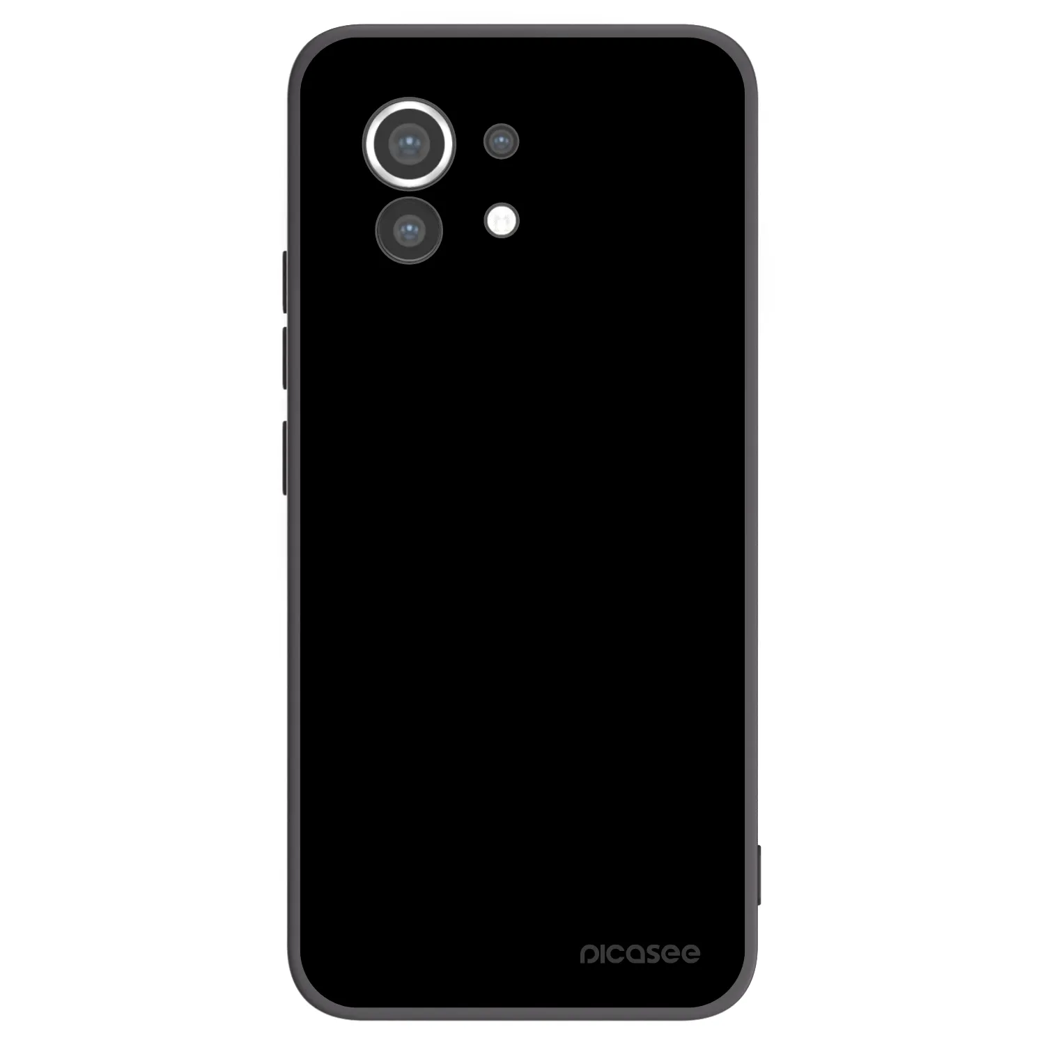 Picasee silikonowe czarne etui na Xiaomi Mi 11 - Black Bliss