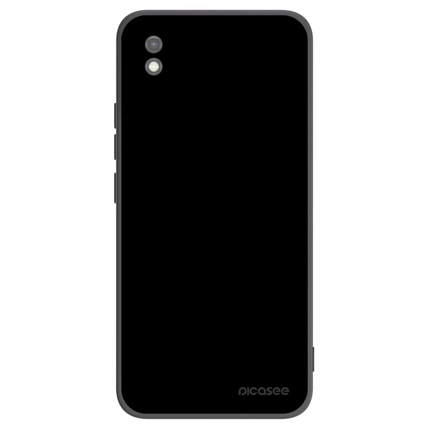 Picasee silikonowe czarne etui na Xiaomi Redmi 9AT - Black Bliss