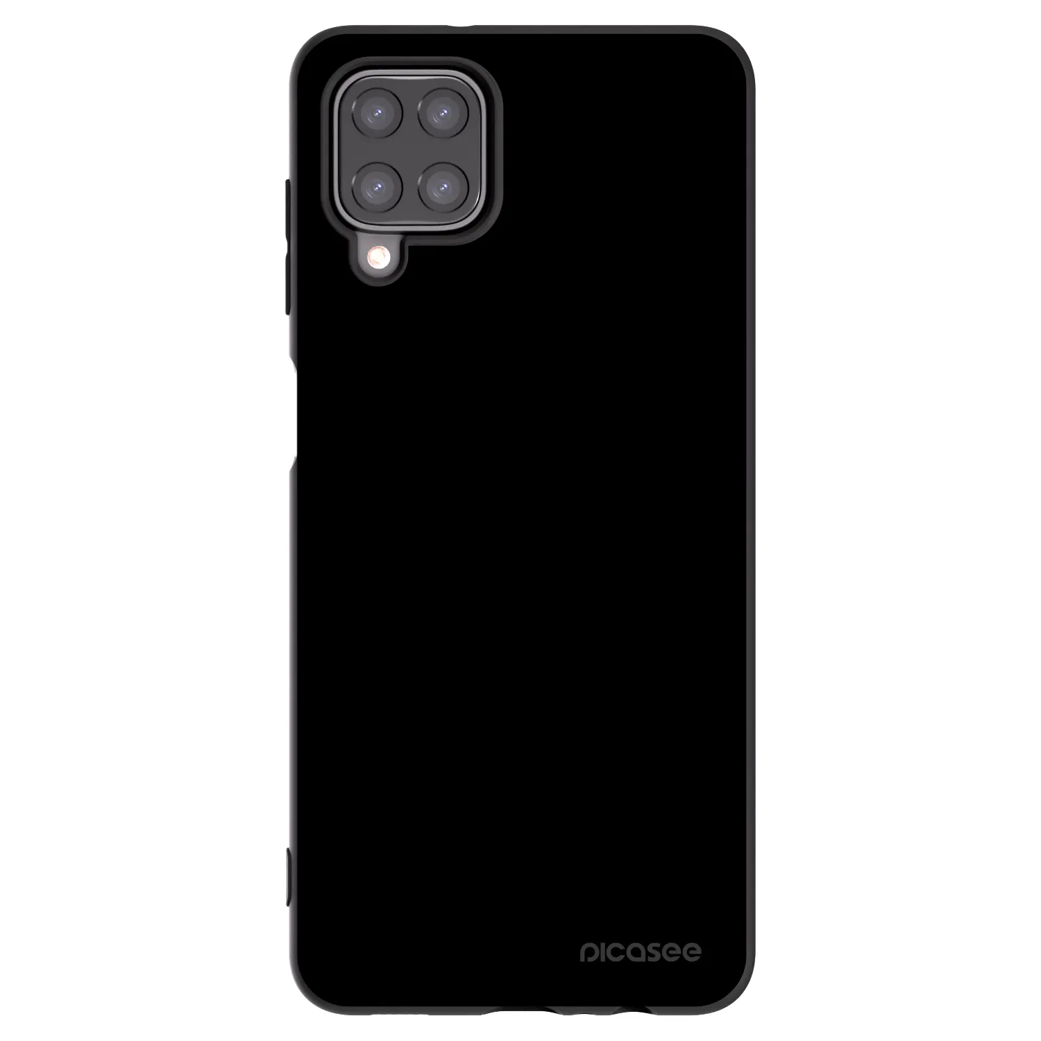Picasee silikonowe czarne etui na Samsung Galaxy M12 M127F - Black Bliss