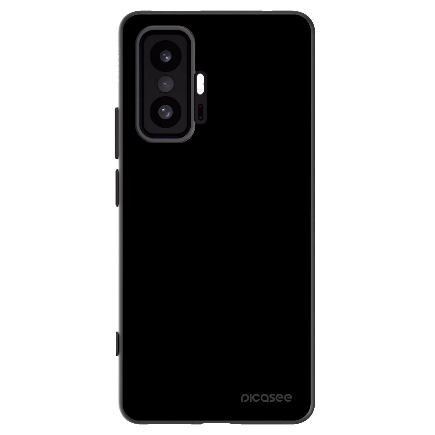 Picasee silikonowe czarne etui na Xiaomi 11T Pro - Black Bliss