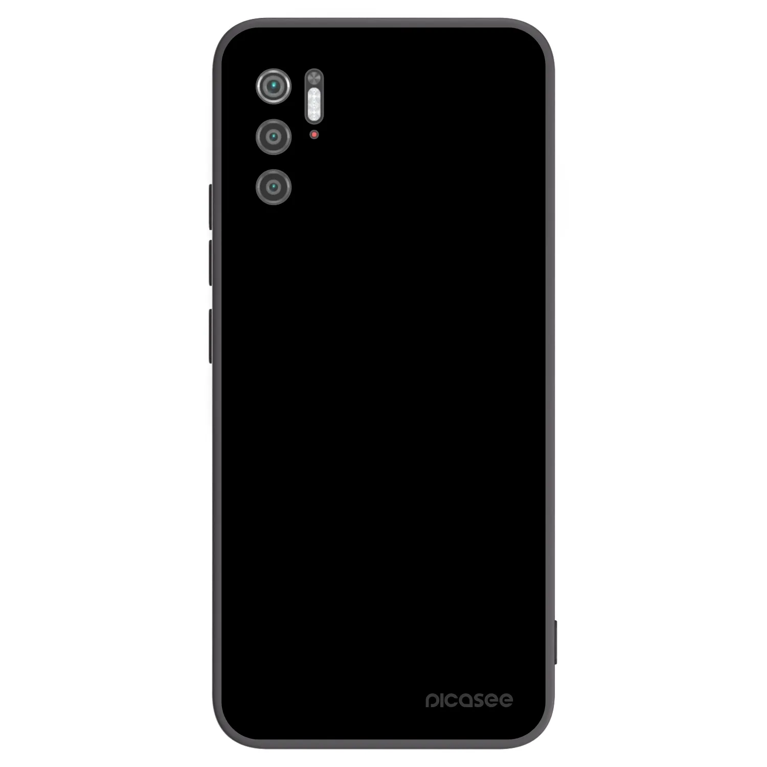 Picasee silikonowe czarne etui na Xiaomi Poco M3 Pro 5G - Black Bliss
