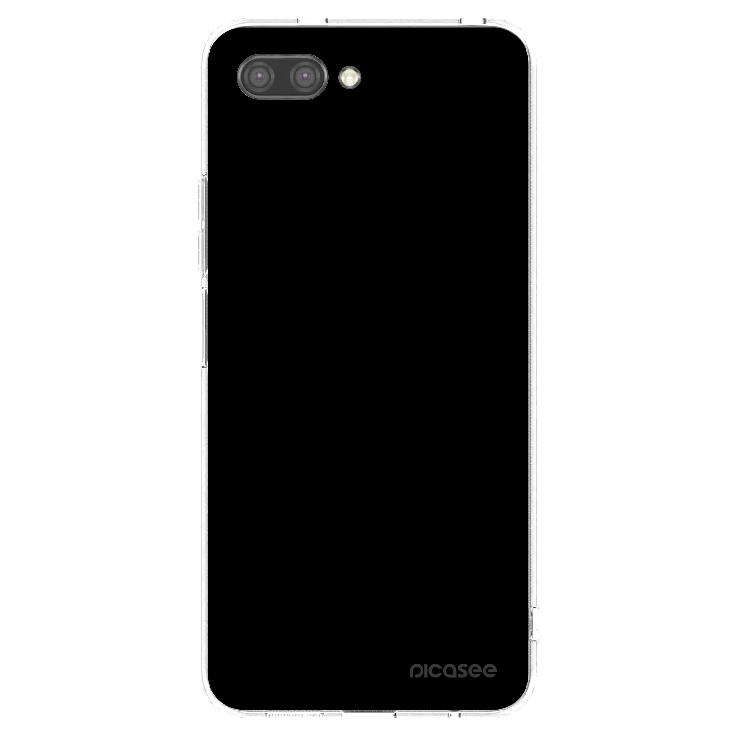 Picasee silikonowe przeźroczyste etui na Honor 10 - Black Bliss