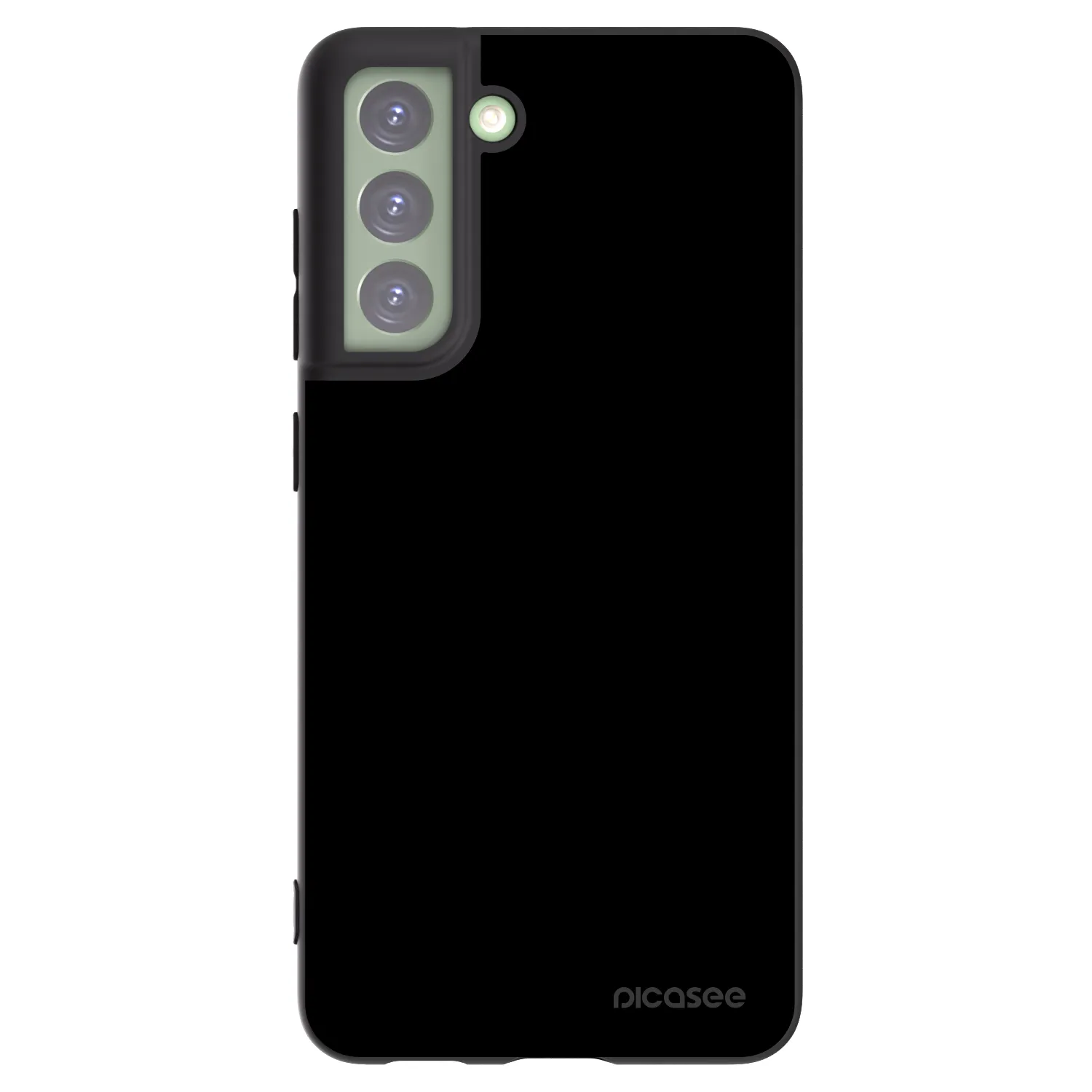 Picasee silikonowe czarne etui na Samsung Galaxy S21 FE 5G - Black Bliss