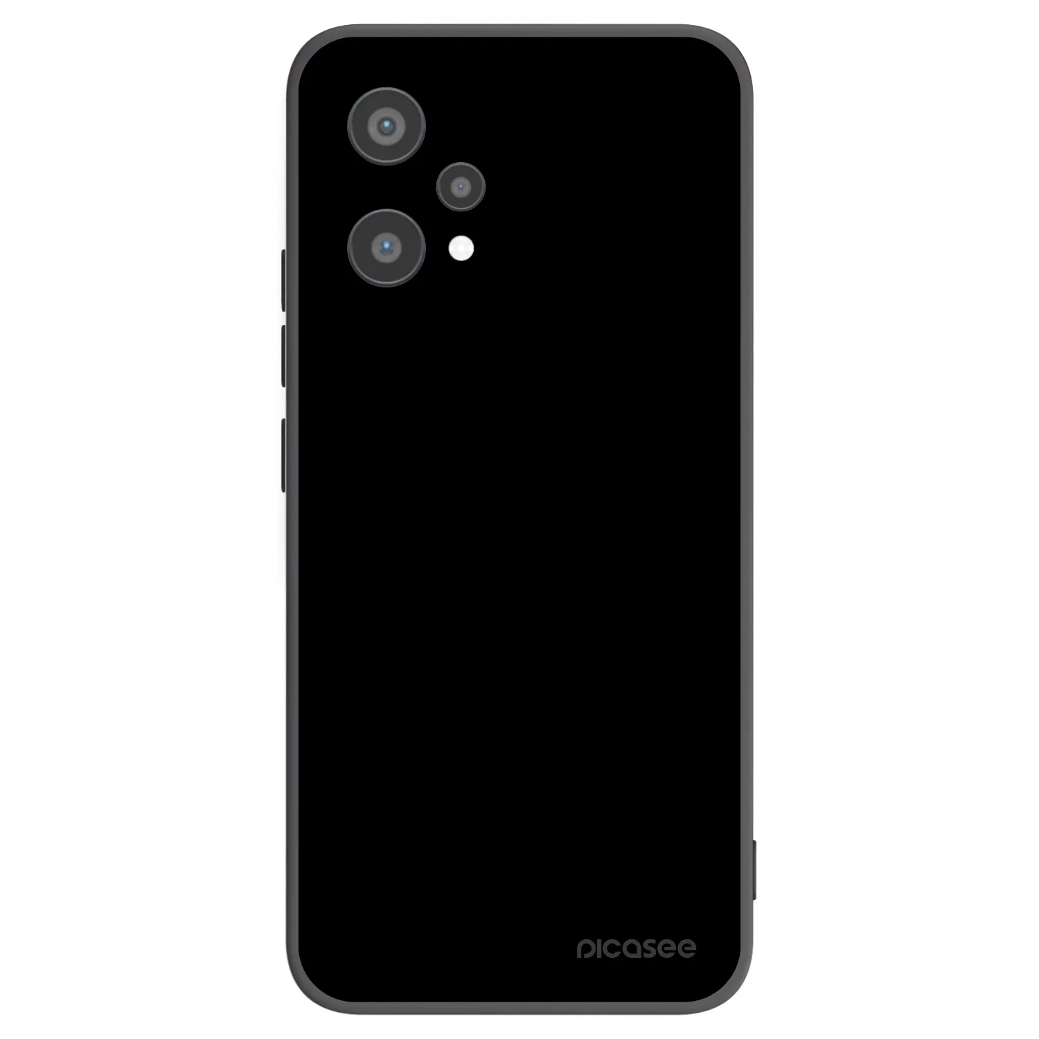 Picasee silikonowe czarne etui na Realme 9 Pro 5G - Black Bliss