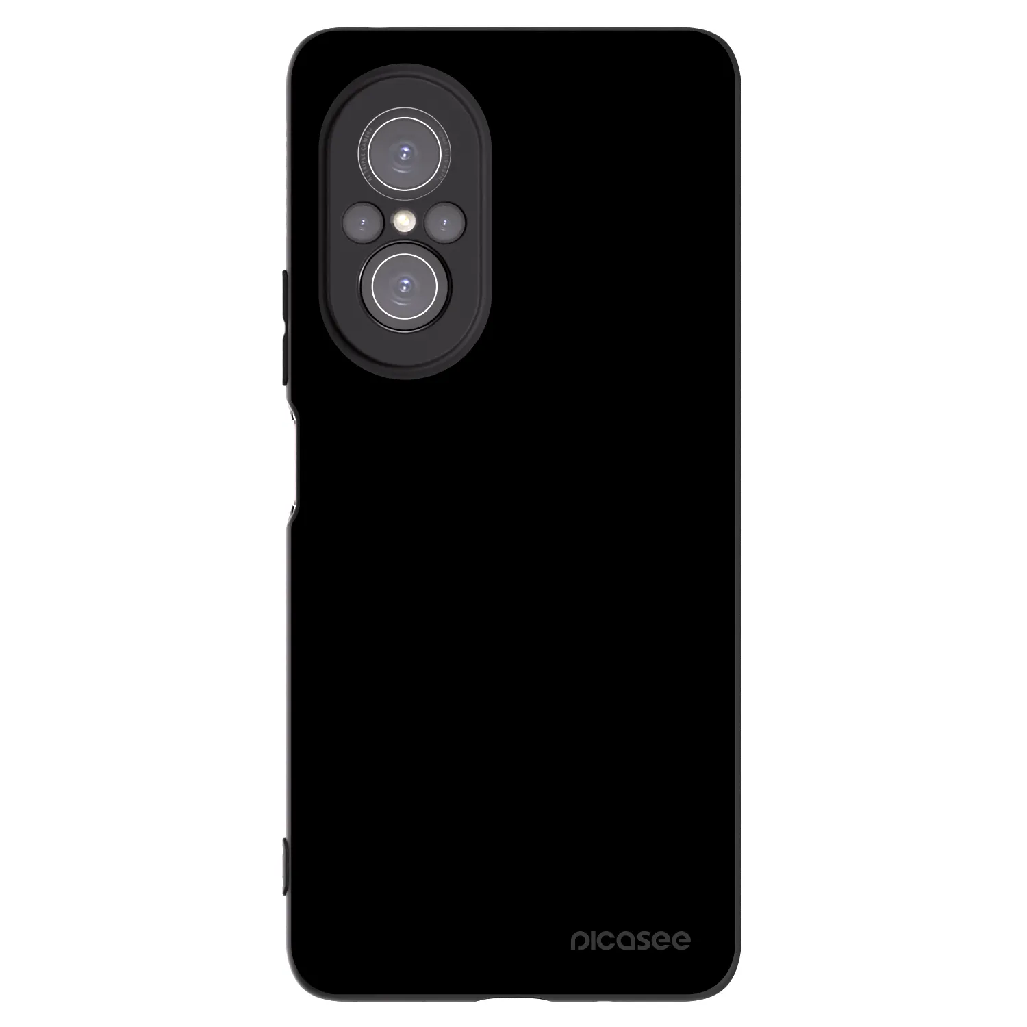Picasee silikonowe czarne etui na Huawei Nova 9 SE - Black Bliss