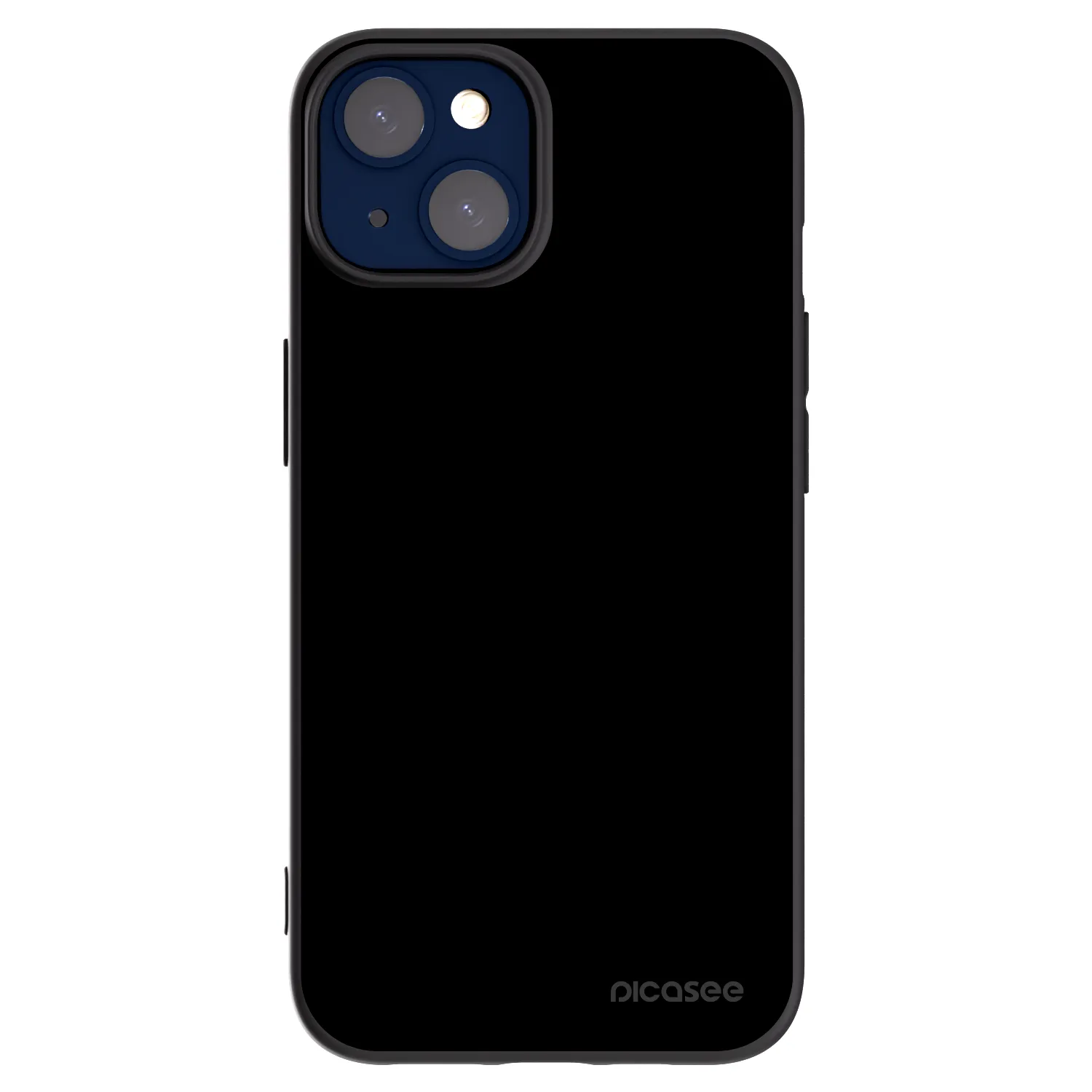 Picasee silikonowe czarne etui na Apple iPhone 14 - Black Bliss