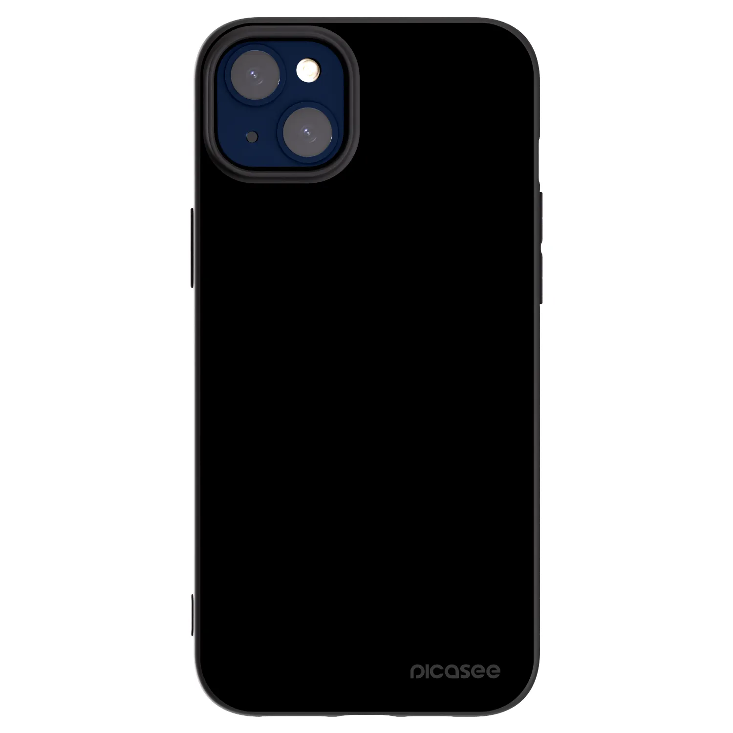 Picasee silikonowe czarne etui na Apple iPhone 14 Plus - Black Bliss