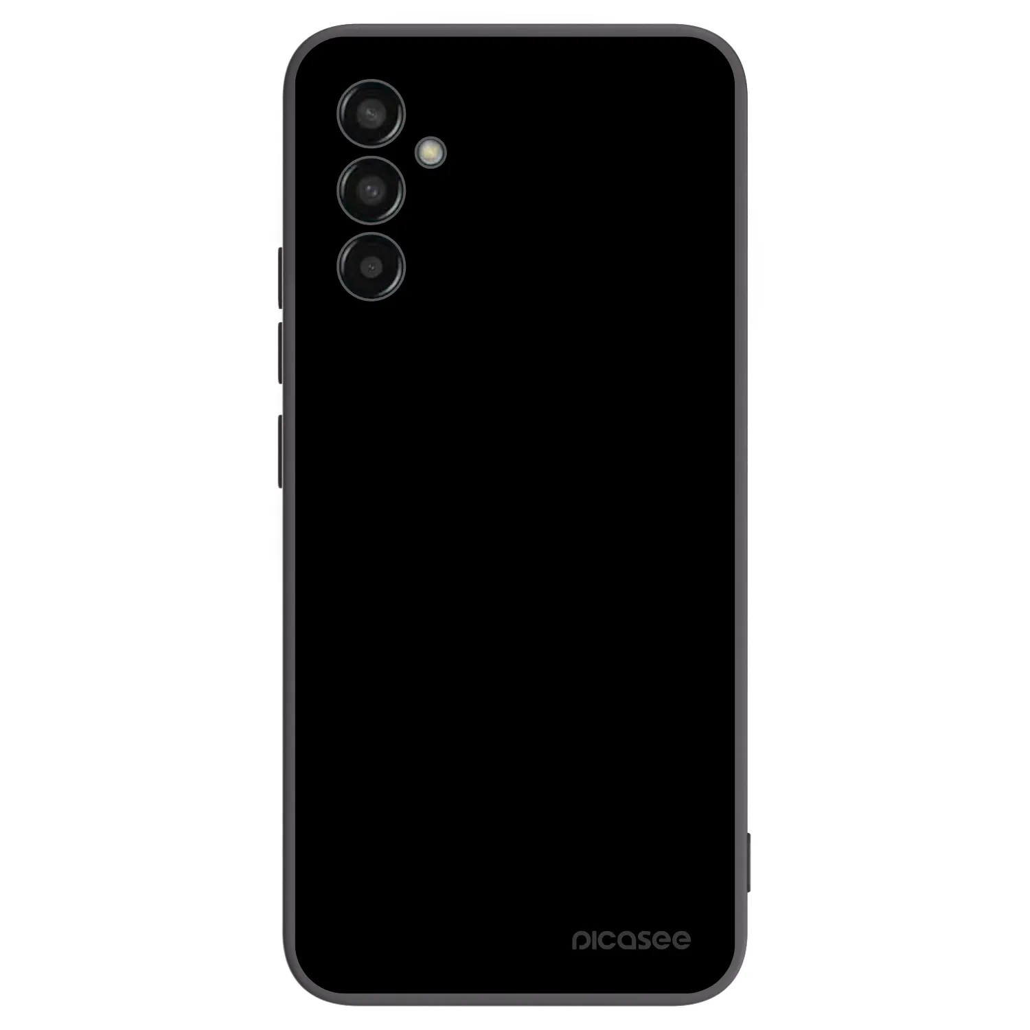 Picasee silikonowe czarne etui na Samsung Galaxy M13 M135F - Black Bliss