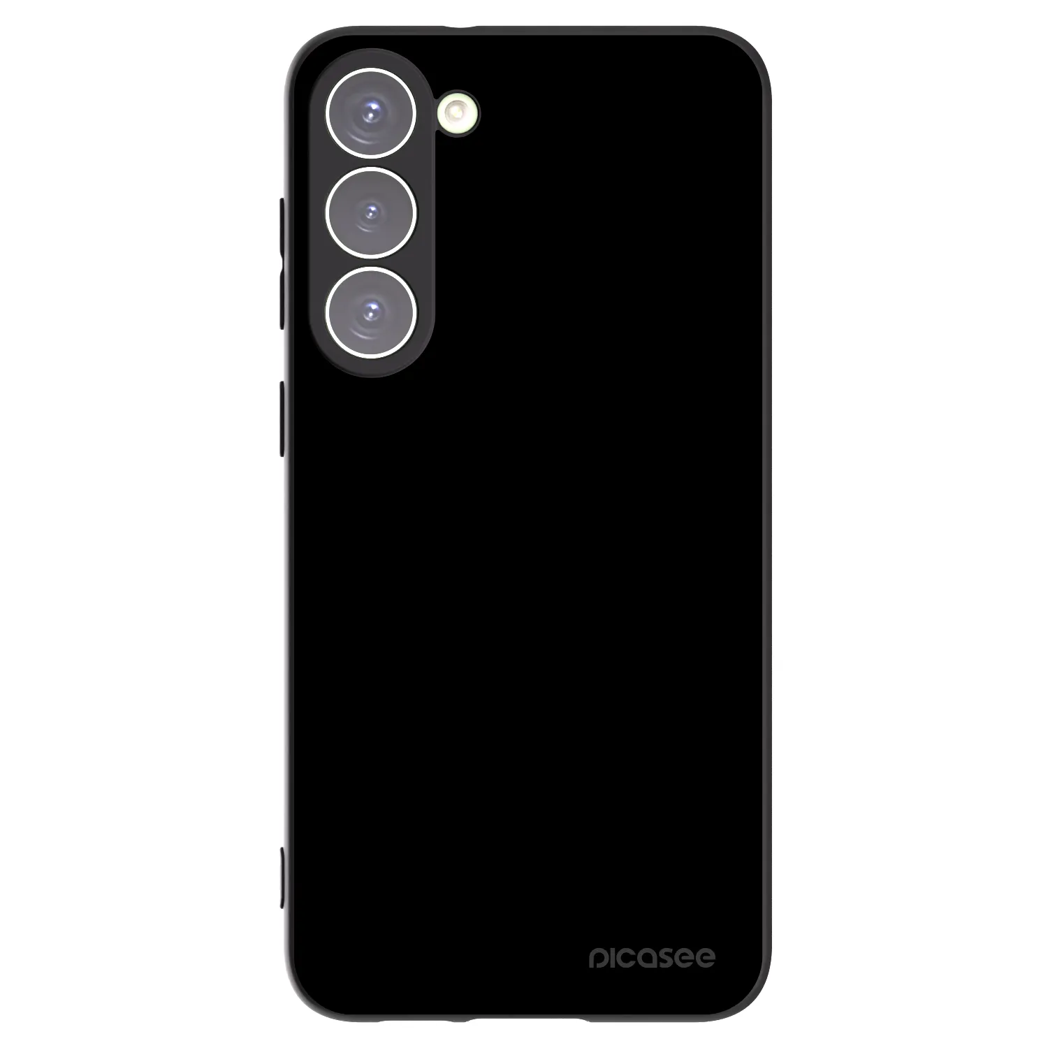 Picasee silikonowe czarne etui na Samsung Galaxy S23+ 5G - Black Bliss