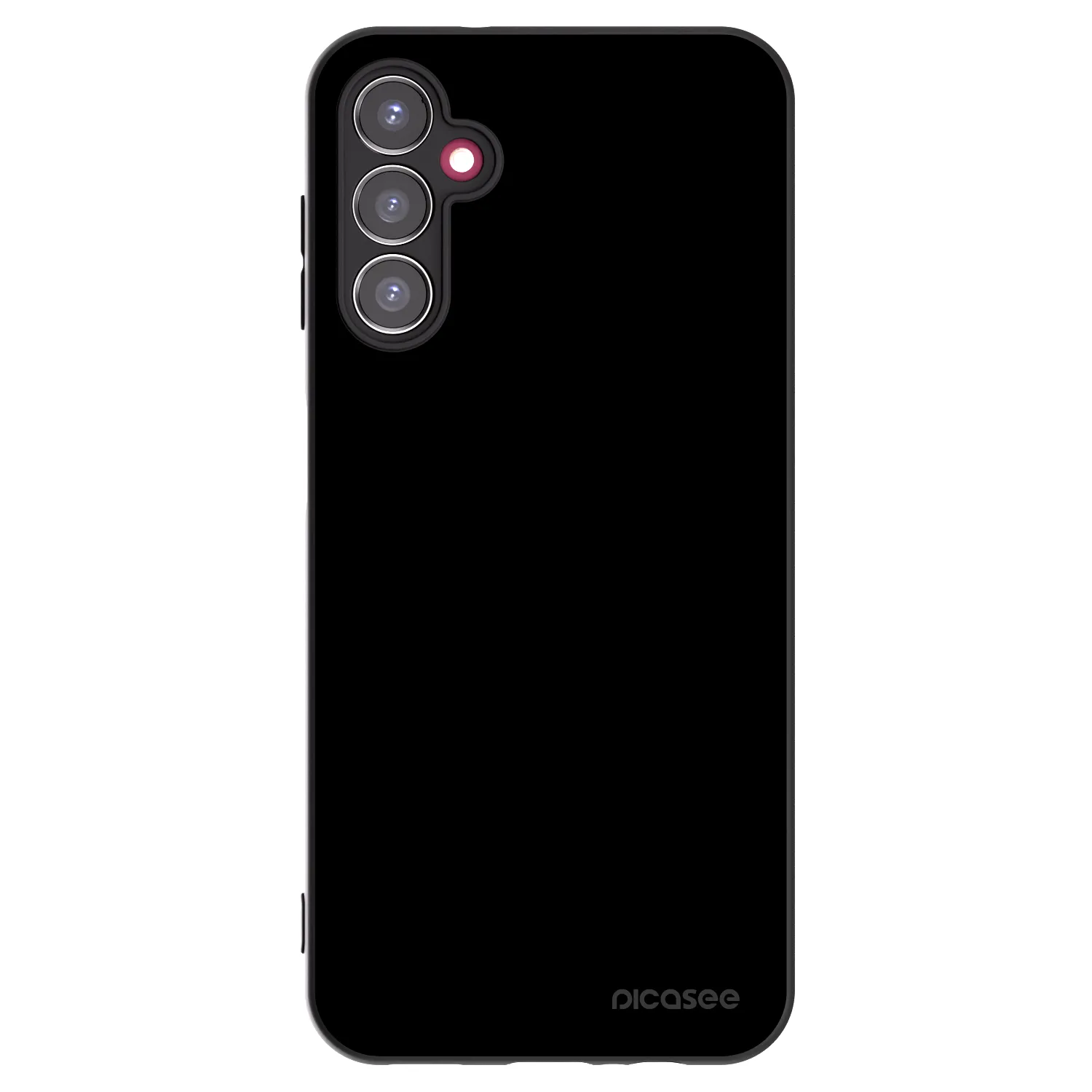 Picasee silikonowe czarne etui na Samsung Galaxy A14 4G A145R - Black Bliss