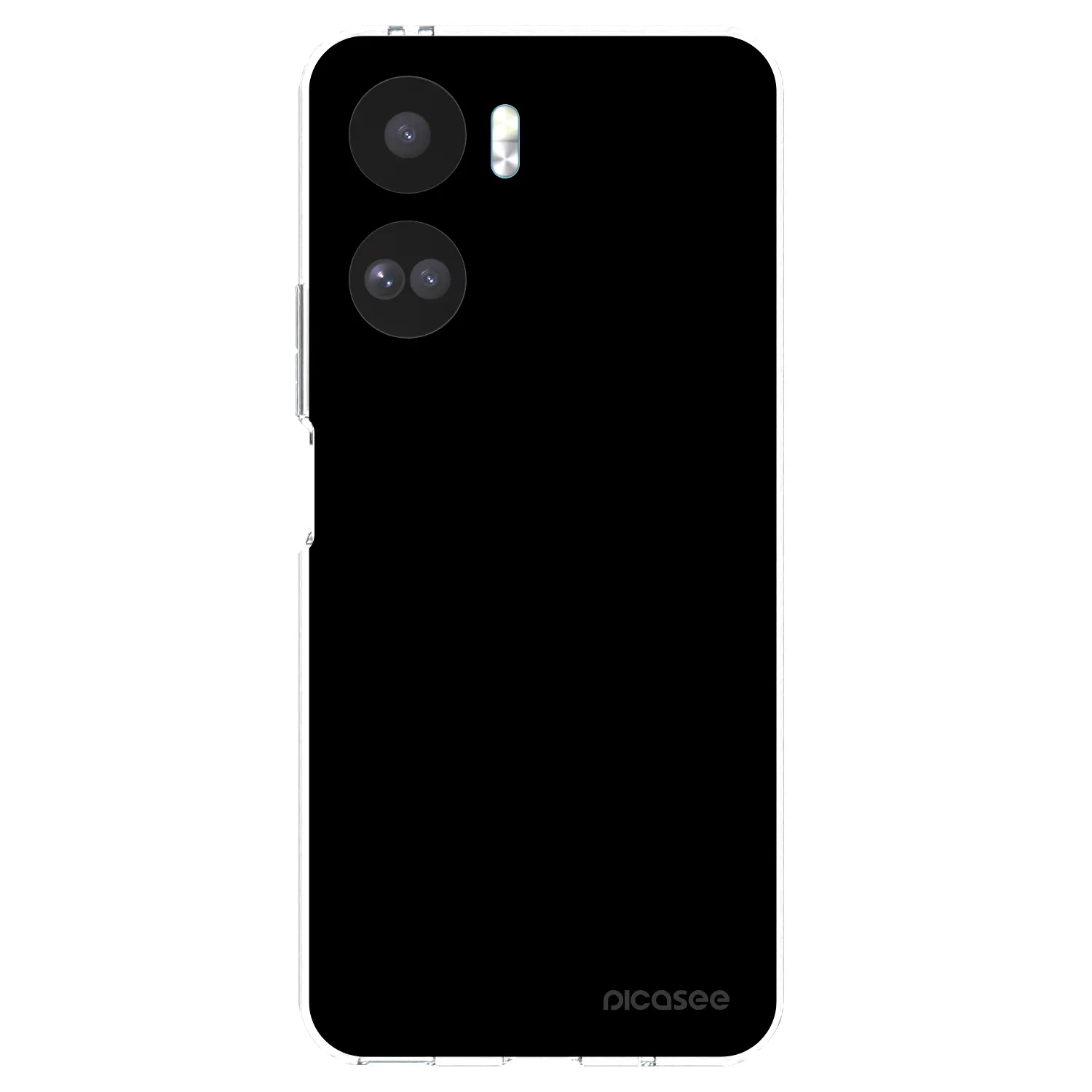 Picasee silikonowe przeźroczyste etui na Honor 90 Lite 5G - Black Bliss