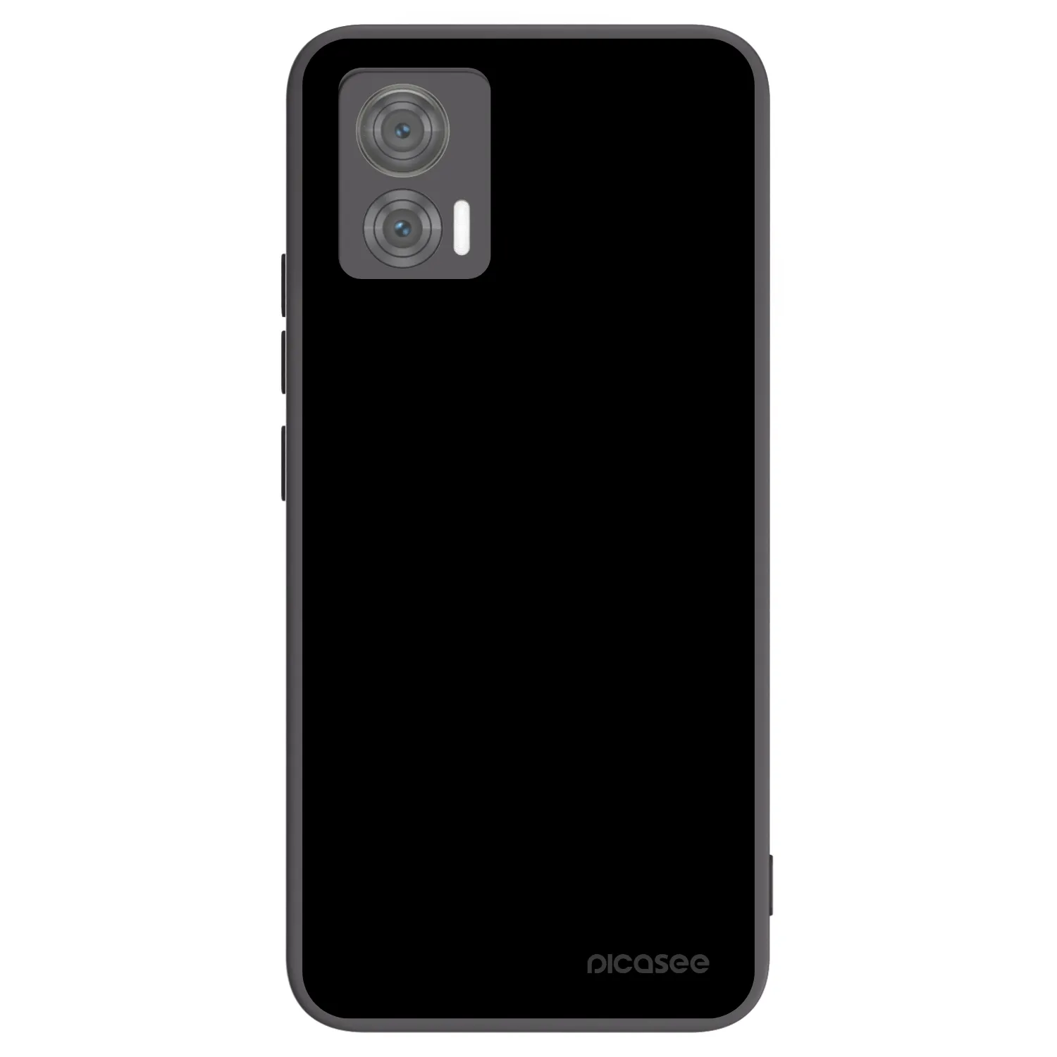 Picasee silikonowe czarne etui na Motorola Edge 30 Neo - Black Bliss