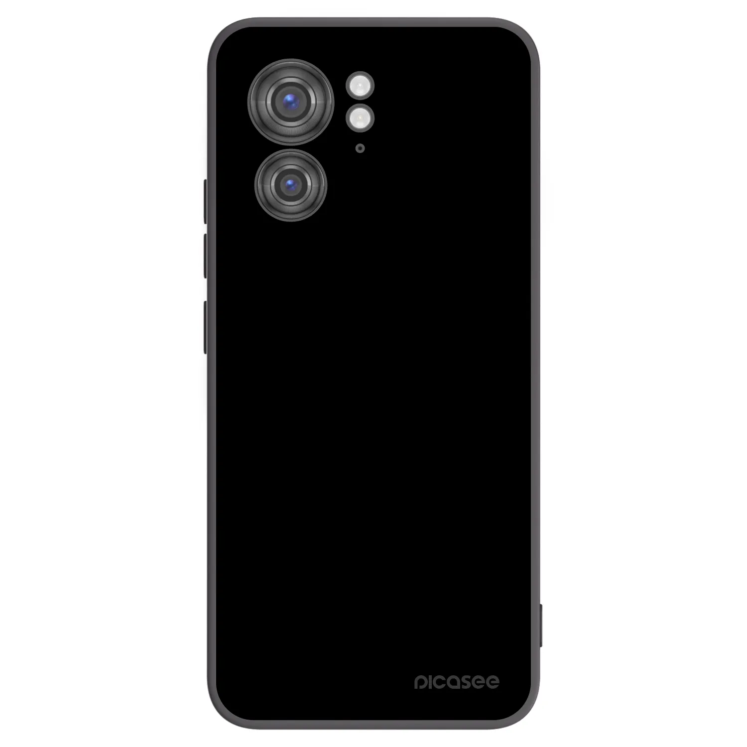 Picasee silikonowe czarne etui na Motorola Edge 40 - Black Bliss