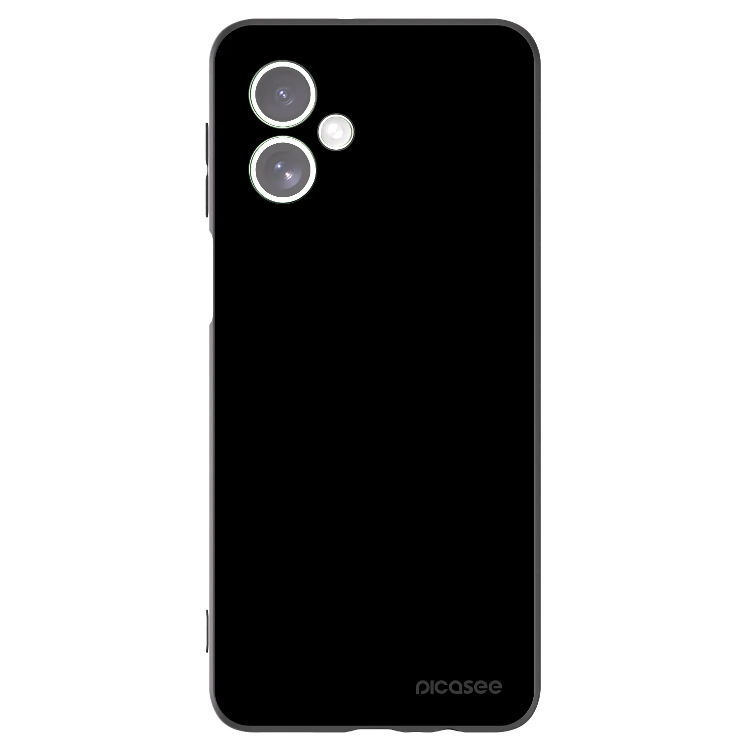 Picasee silikonowe czarne etui na Motorola Moto G54 5G - Black Bliss