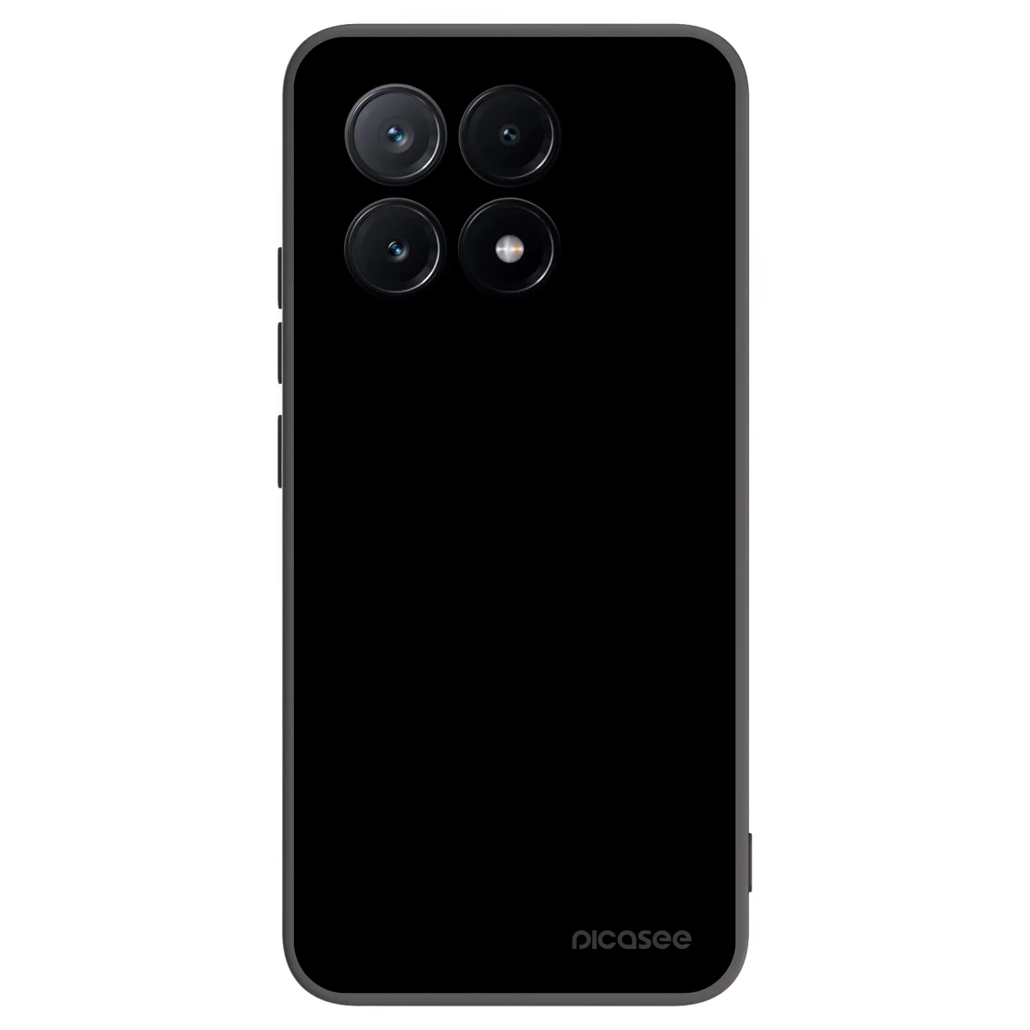 Picasee silikonowe czarne etui na Xiaomi Poco X6 Pro - Black Bliss