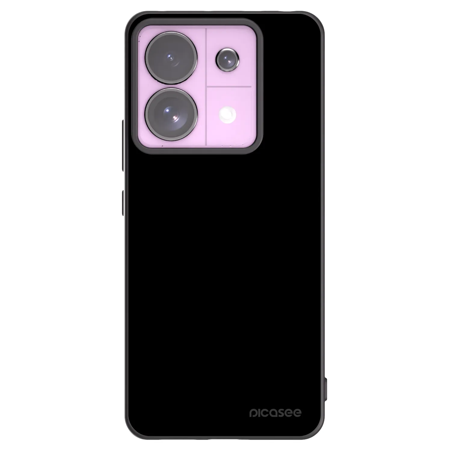 Picasee silikonowe czarne etui na Xiaomi Redmi Note 13 Pro 5G - Black Bliss