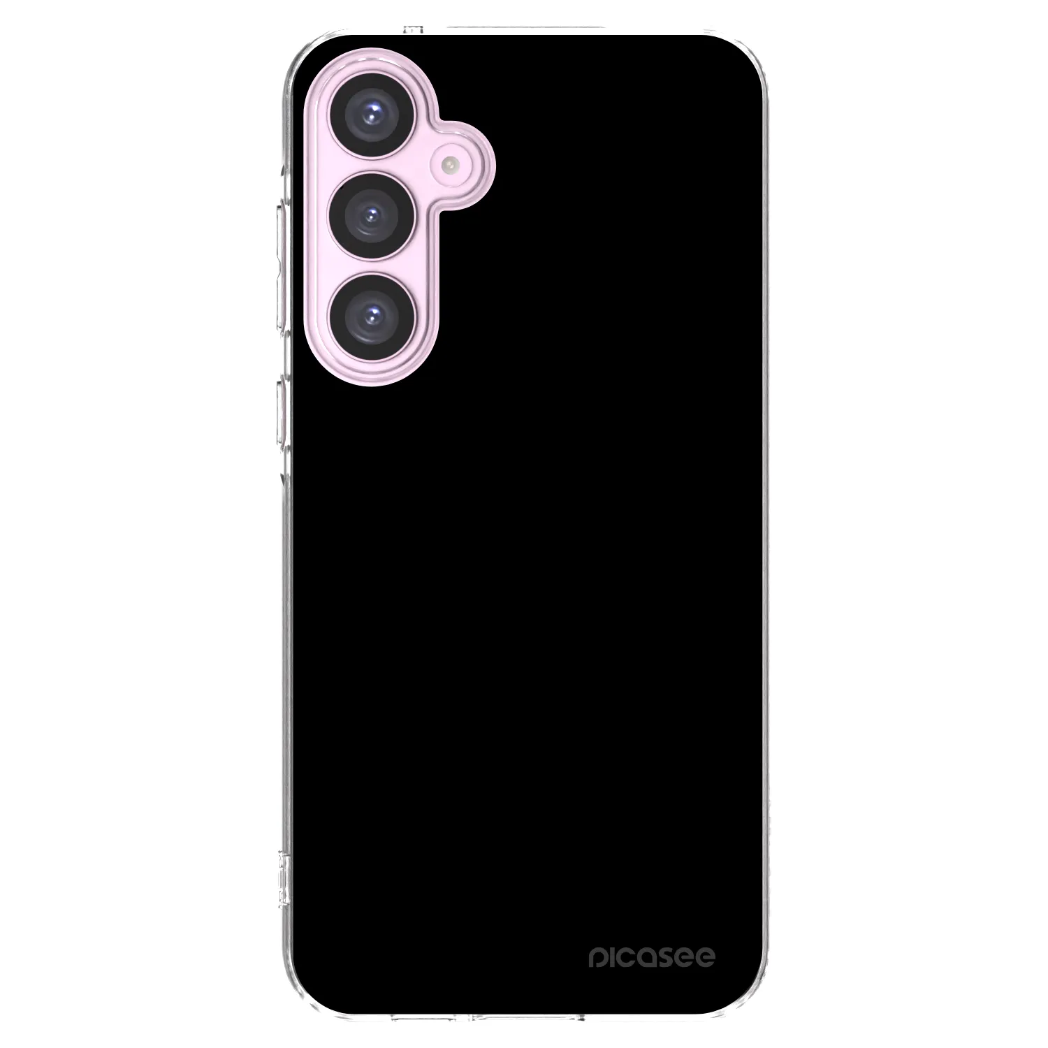 Picasee silikonowe przeźroczyste etui na Samsung Galaxy A55 5G A556B - Black Bliss