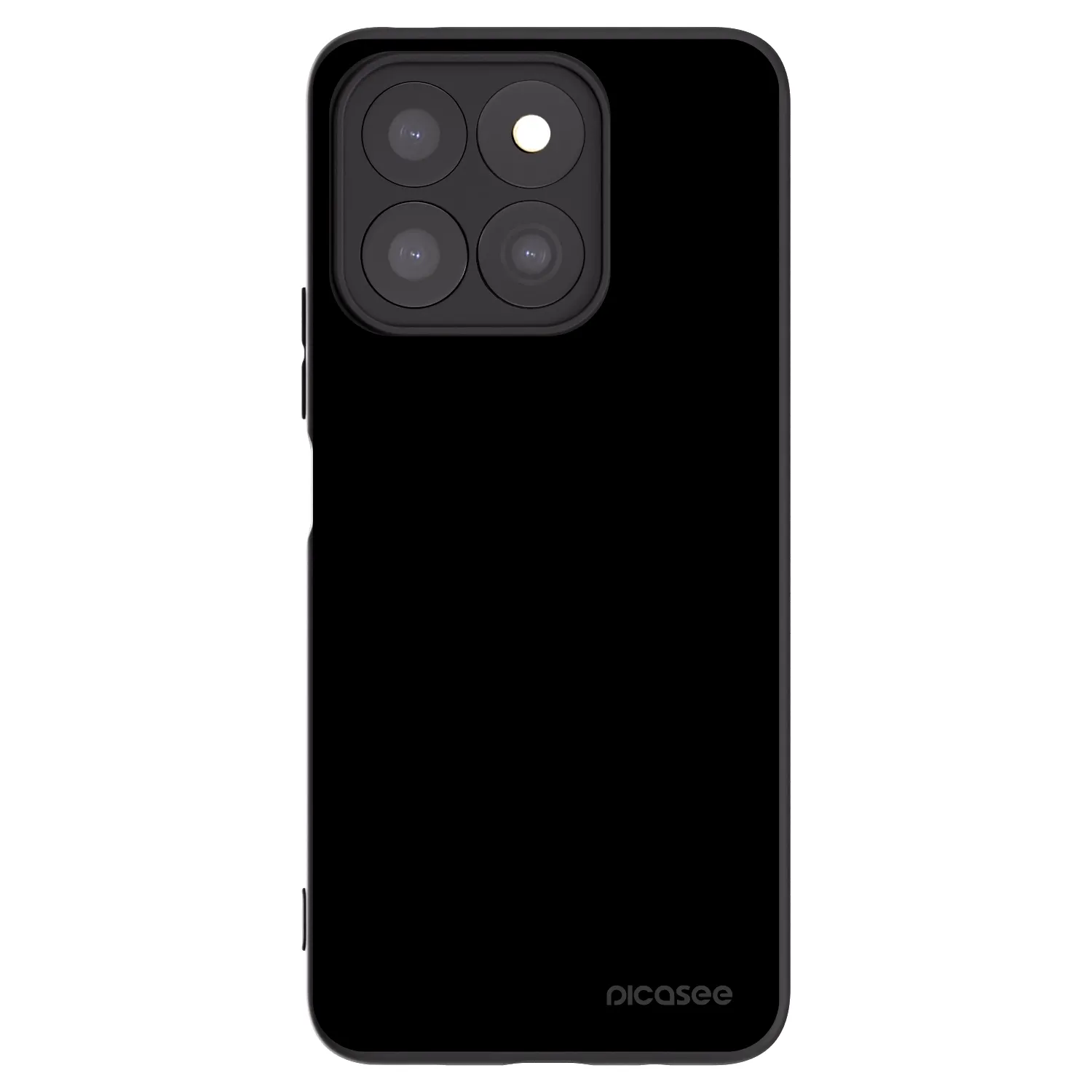 Picasee silikonowe czarne etui na Honor X8b - Black Bliss