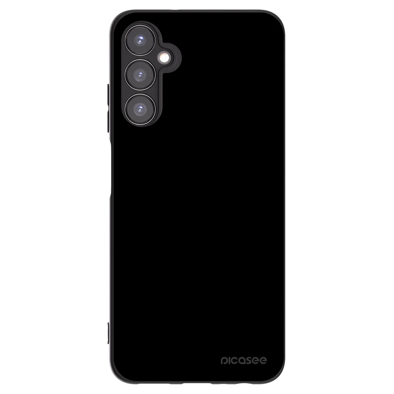 Picasee silikonowe czarne etui na Samsung Galaxy A05s A057G - Black Bliss