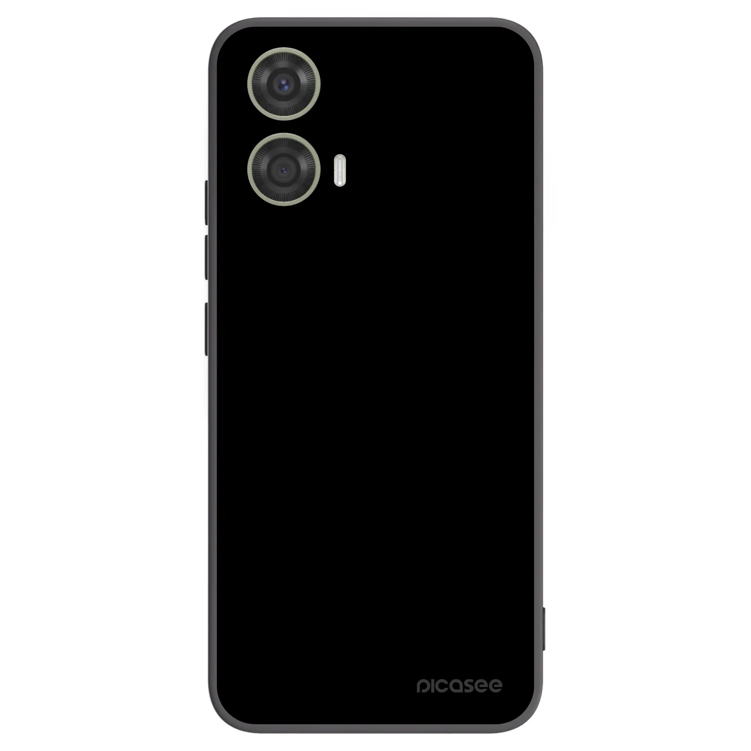 Picasee silikonowe czarne etui na Motorola Moto G24 - Black Bliss