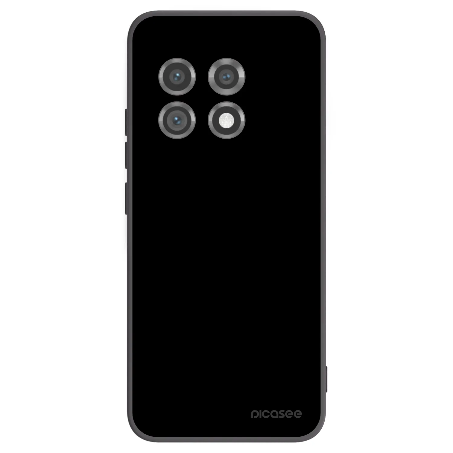 Picasee silikonowe czarne etui na OnePlus 11 5G - Black Bliss