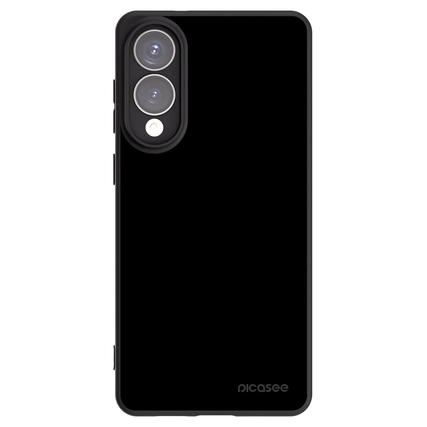 Picasee silikonowe czarne etui na Samsung Galaxy S25 Edge 5G - Black Bliss