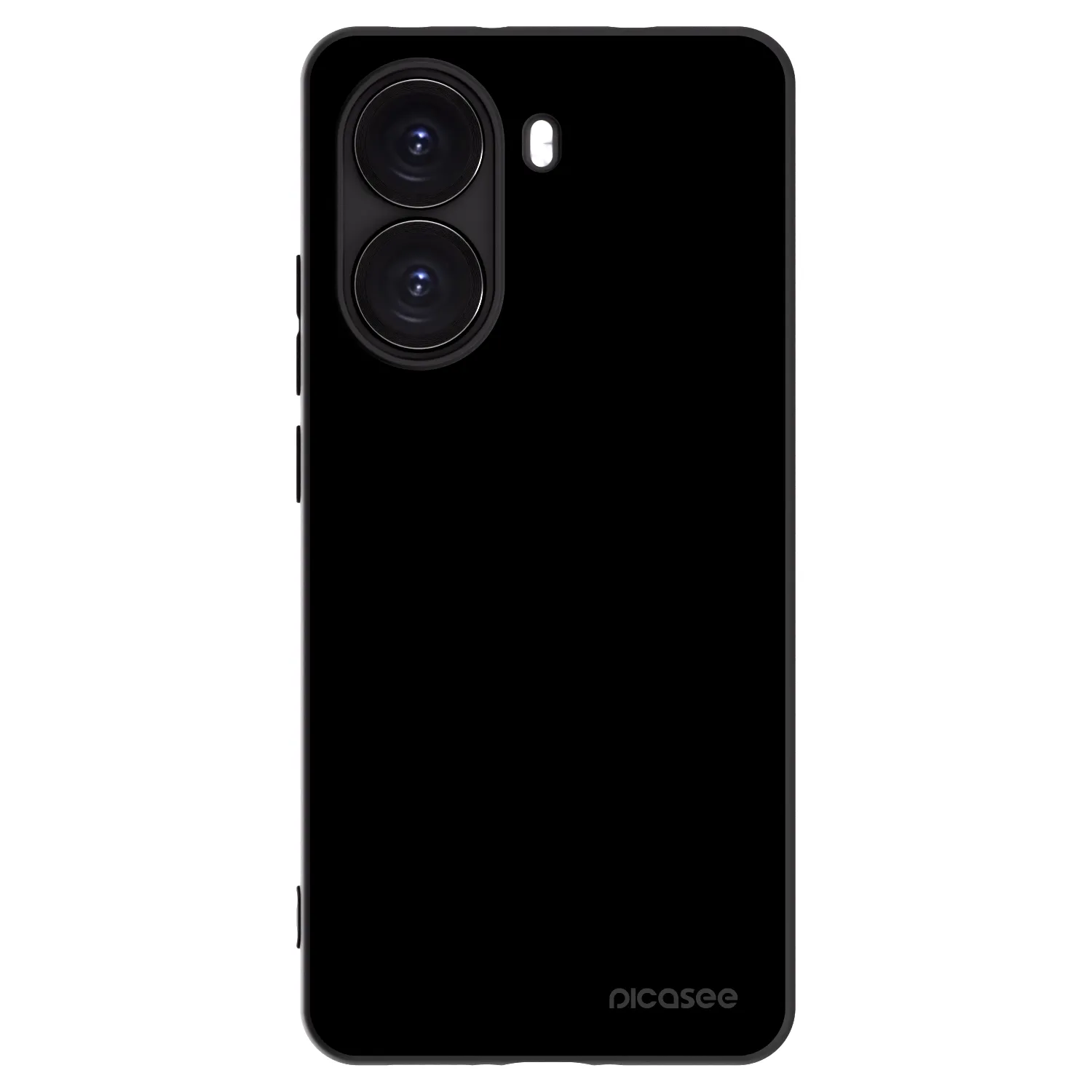 Picasee silikonowe czarne etui na Xiaomi Poco X7 Pro 5G - Black Bliss