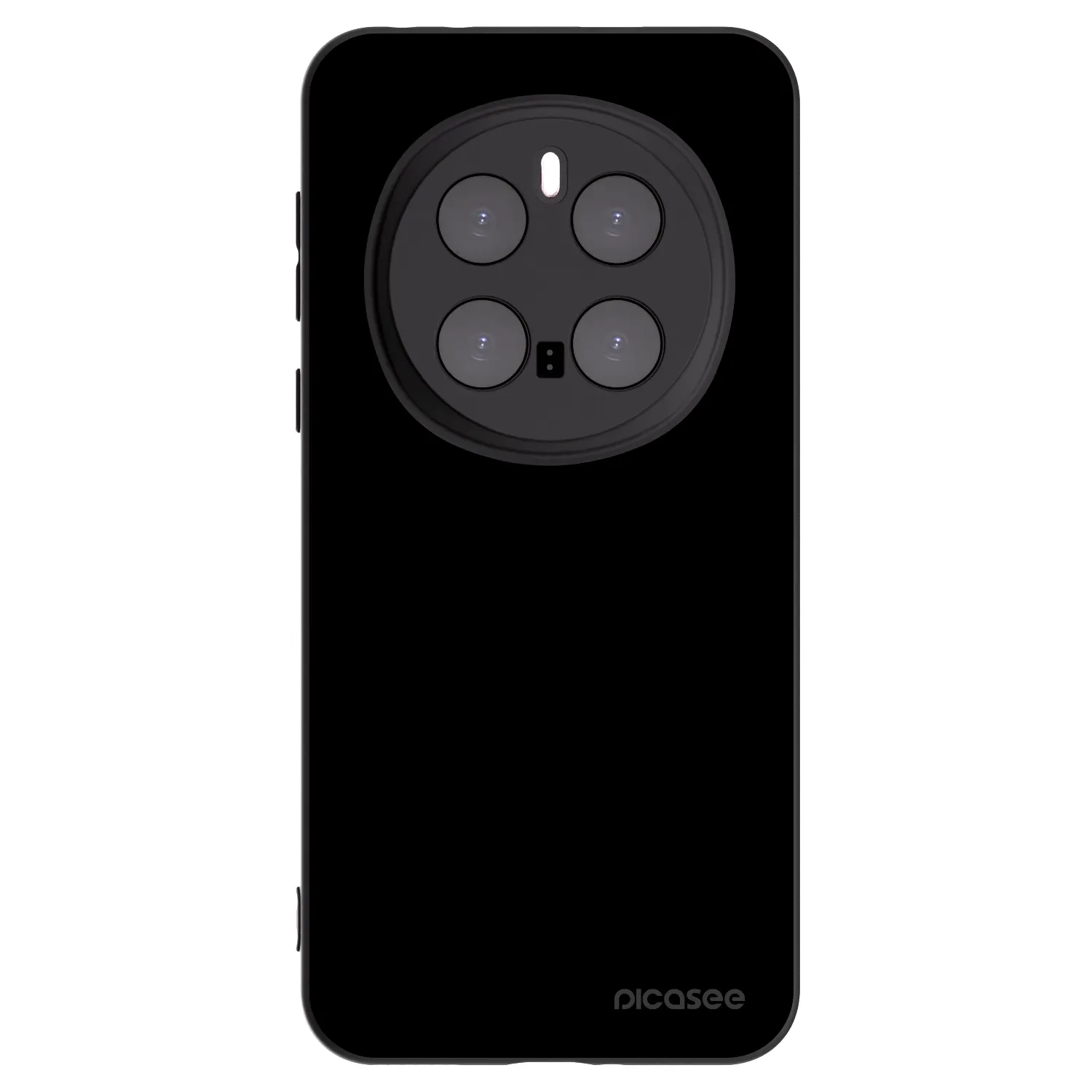 Picasee silikonowe czarne etui na Honor Magic7 Pro 5G - Black Bliss