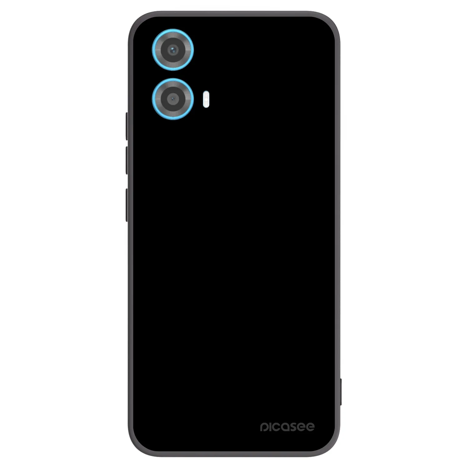 Picasee silikonowe czarne etui na Motorola Moto G34 5G - Black Bliss