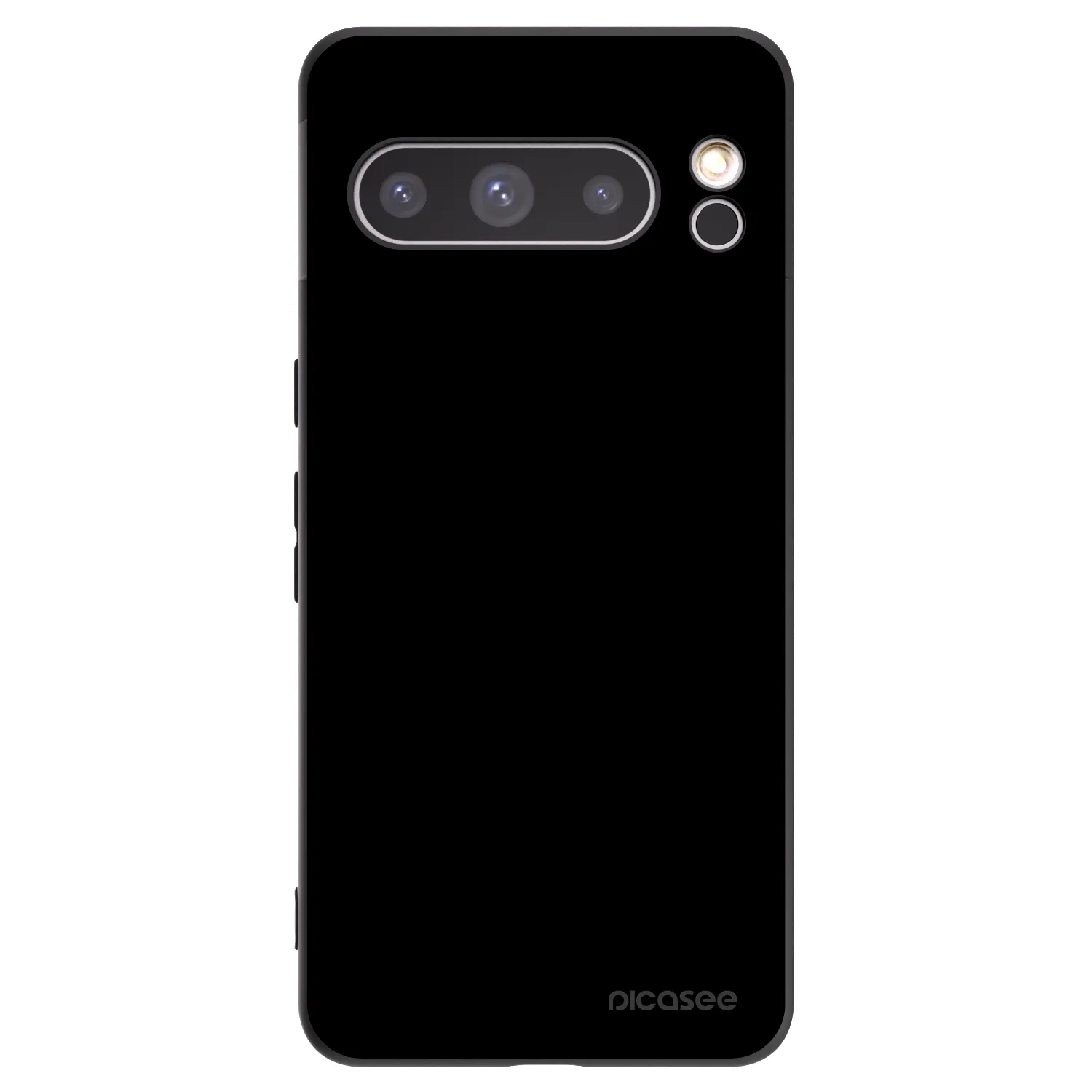 Picasee silikonowe czarne etui na Google Pixel 8 Pro - Black Bliss
