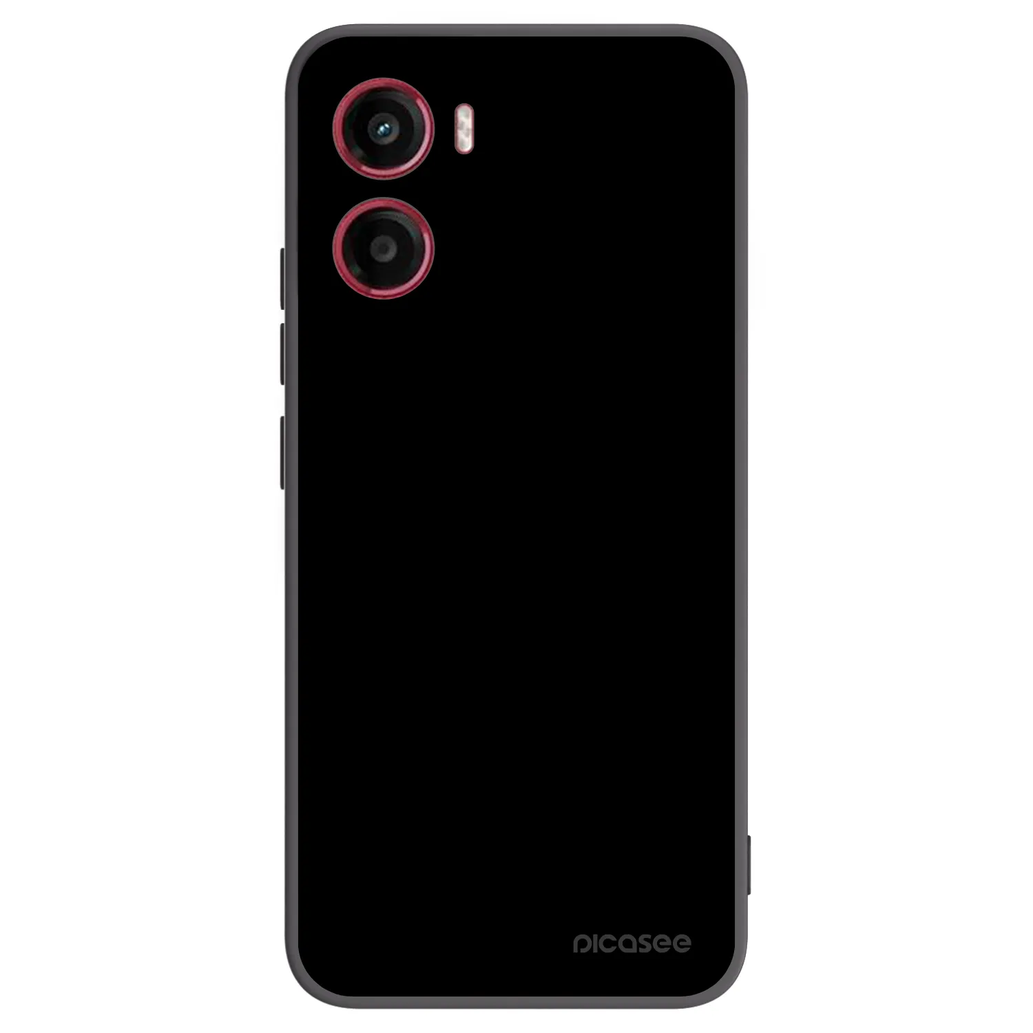 Picasee silikonowe czarne etui na Motorola Moto G05 - Black Bliss