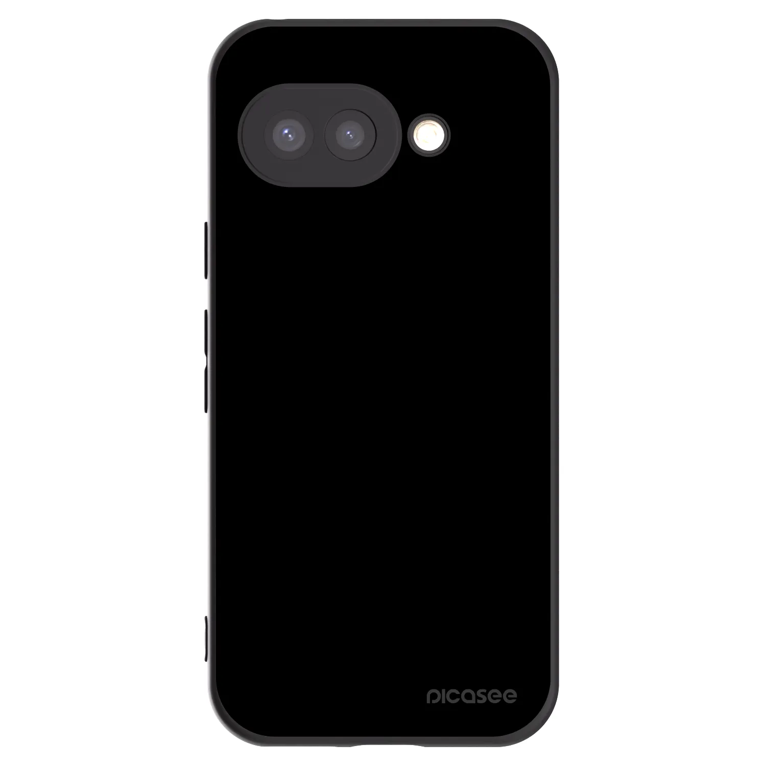 Picasee silikonowe czarne etui na Google Pixel 9a - Black Bliss