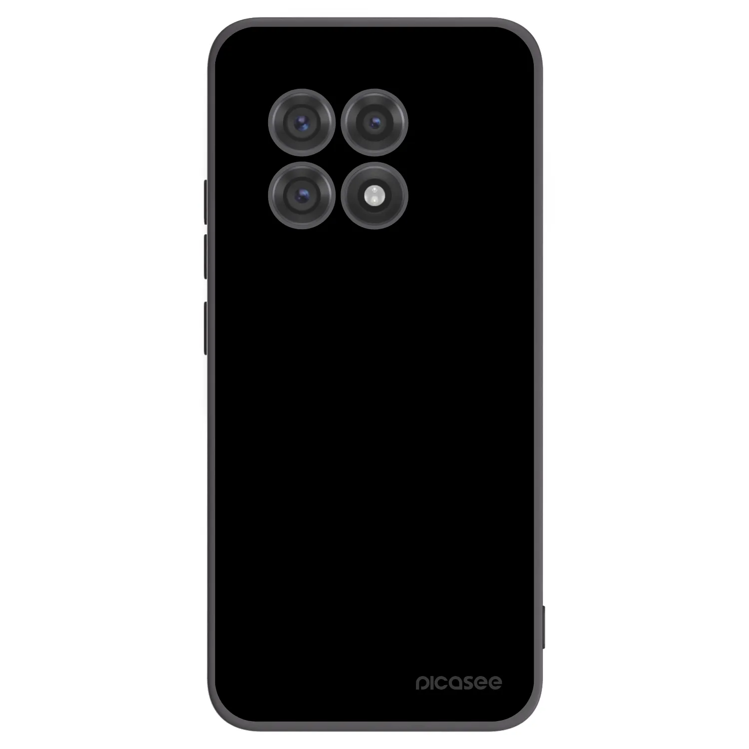 Picasee silikonowe czarne etui na OnePlus 13R 5G - Black Bliss