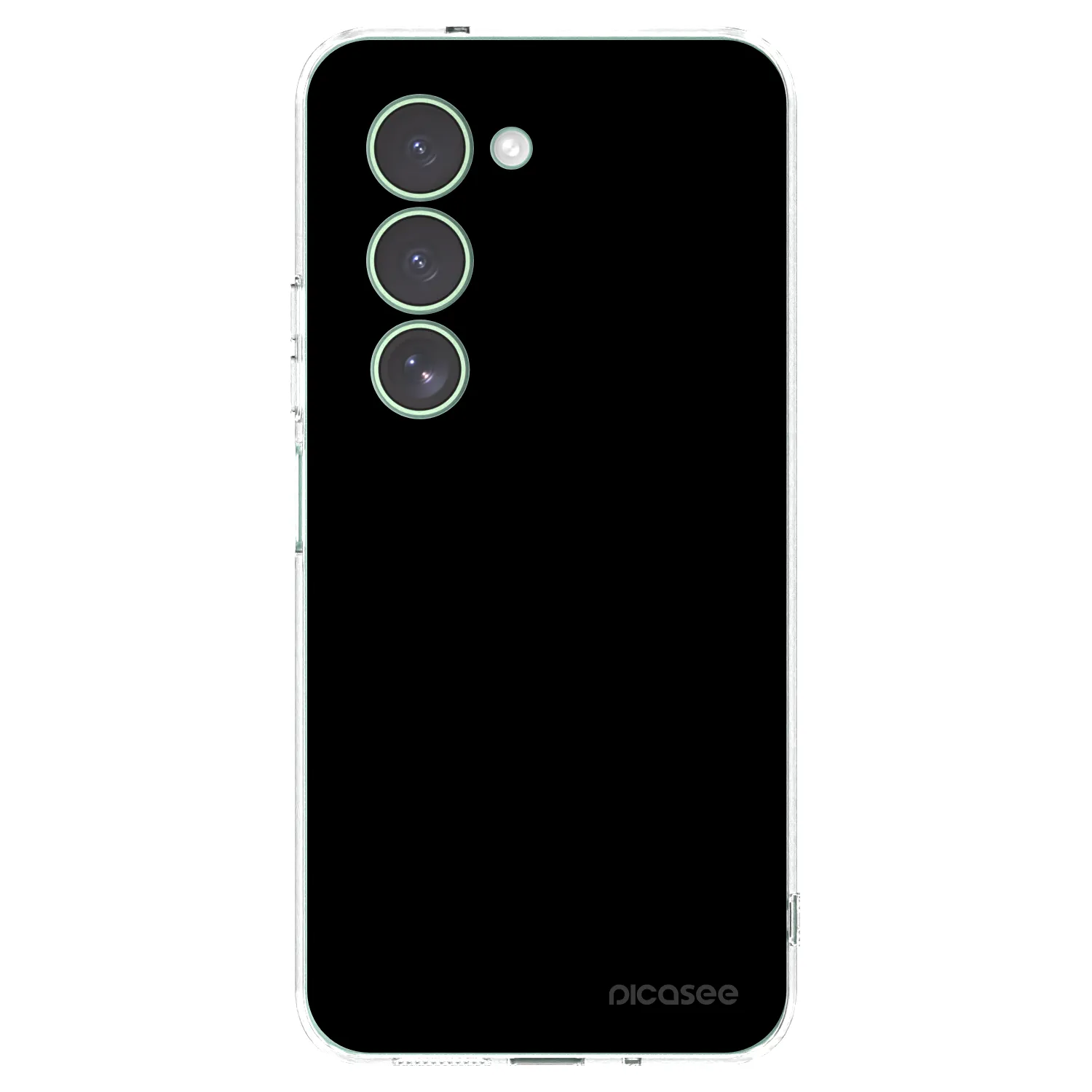 Picasee silikonowe przeźroczyste etui na Xiaomi Redmi 15 5G - Black Bliss