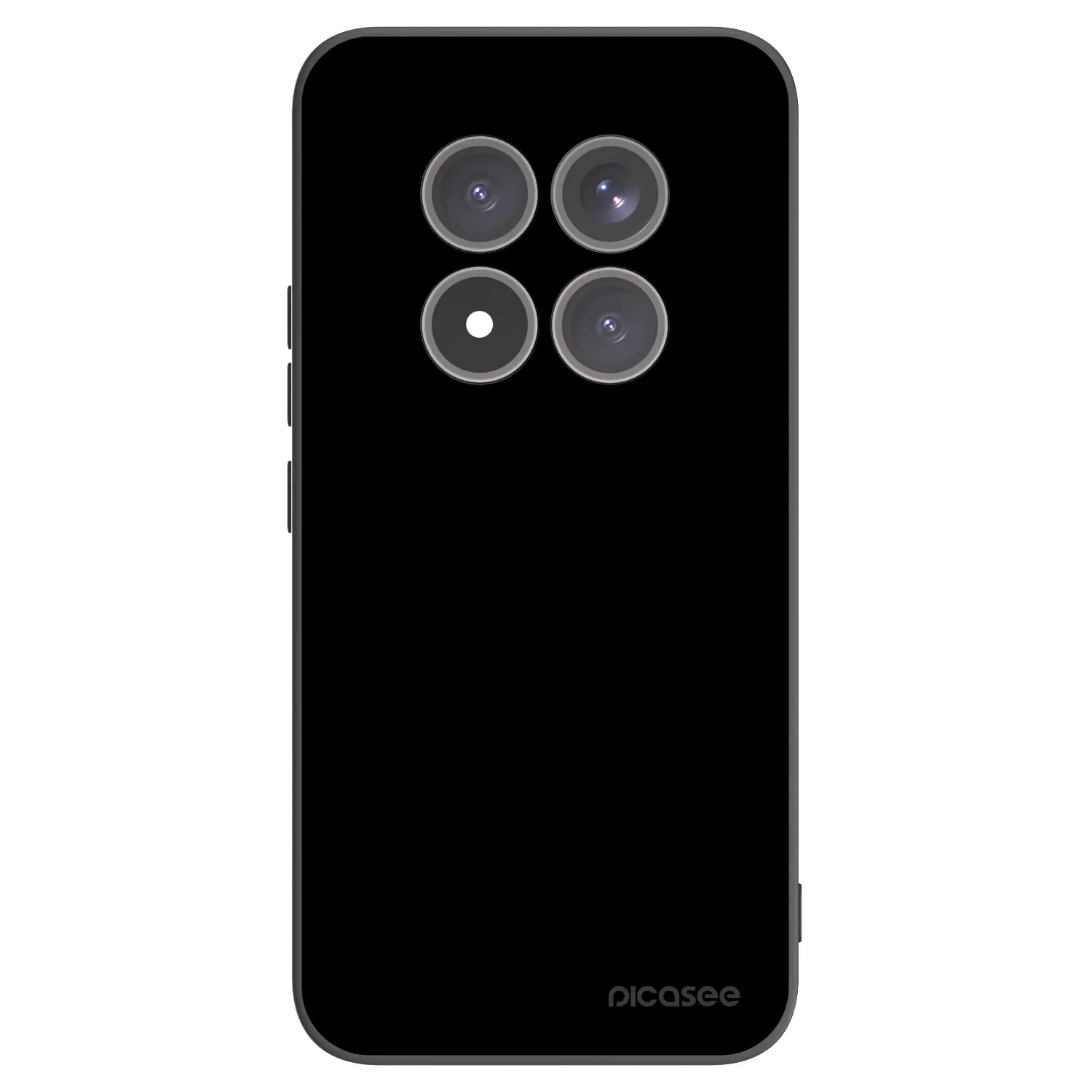 Picasee silikonowe czarne etui na Xiaomi Redmi Note 15 Pro+ - Black Bliss