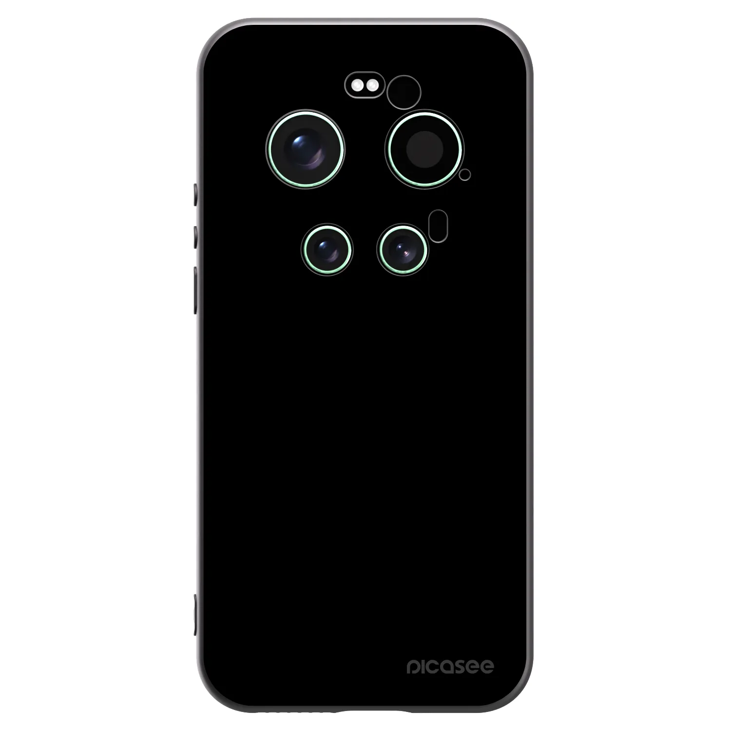 Picasee silikonowe czarne etui na Xiaomi 17 Ultra - Black Bliss