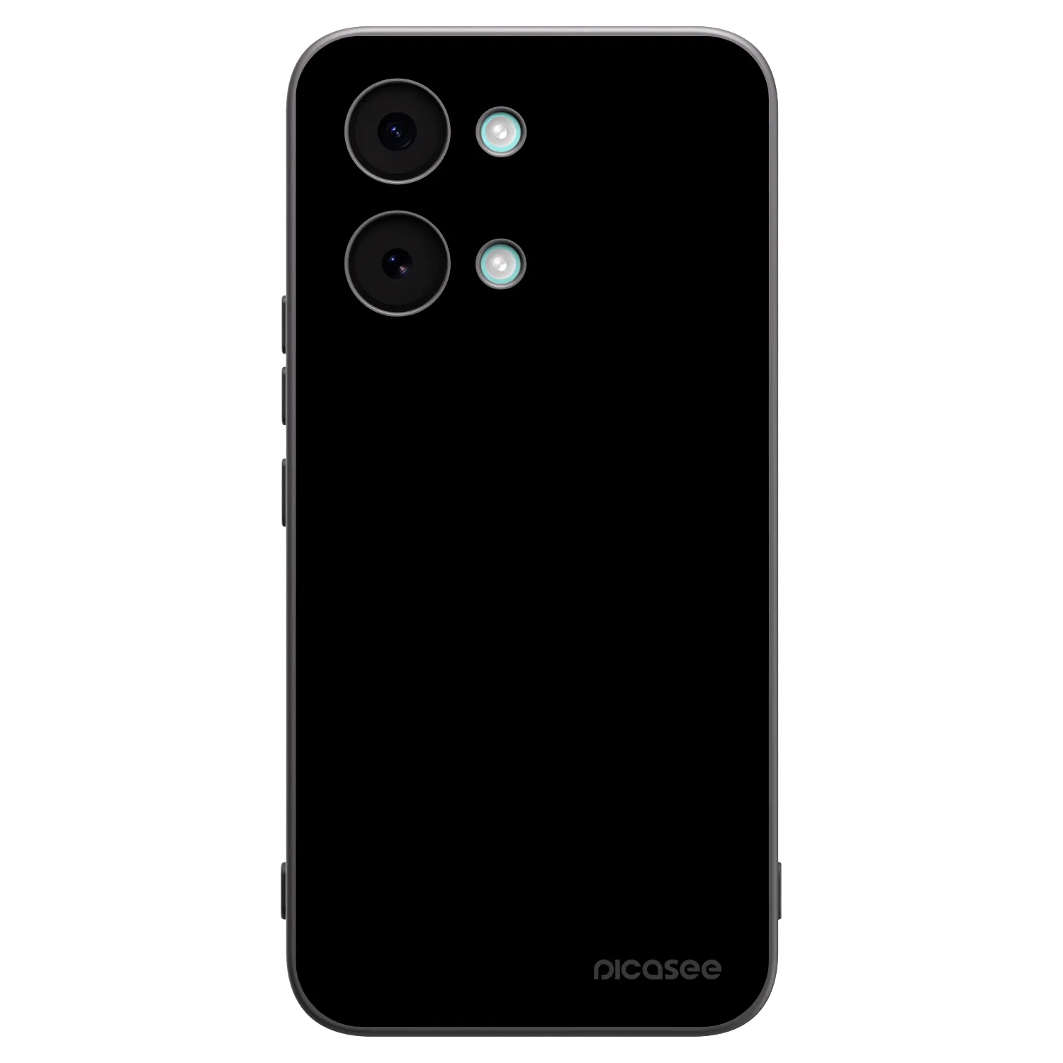 Picasee silikonowe czarne etui na Xiaomi Poco X8 Pro Max - Black Bliss